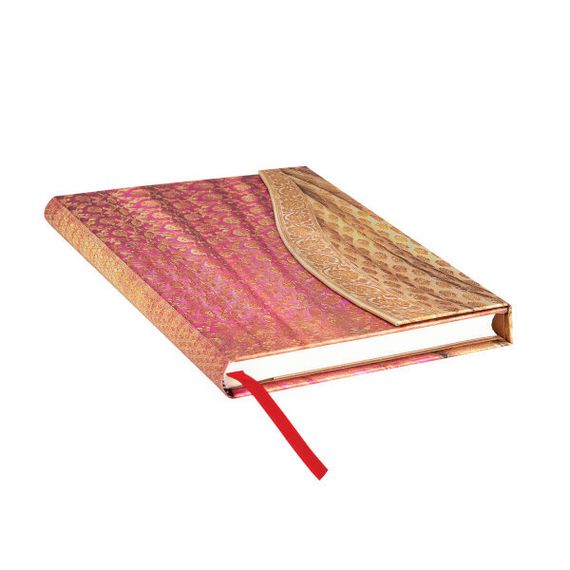 Paperblanks notebook Varanasi Silks and Saris / Sunahara Midi size Lined