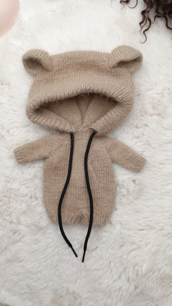 Комбинезон мишки коричневый