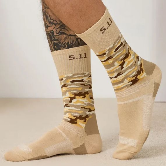 Термоноски 5.11, мультикам бежевый