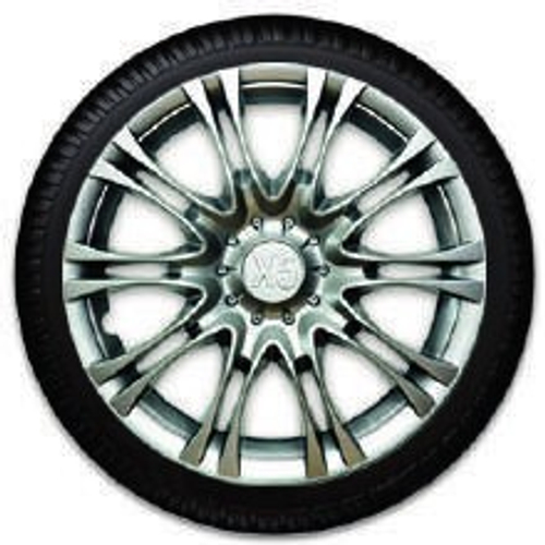 Колпак колеса R16 X5 серебристый 2шт (LION)