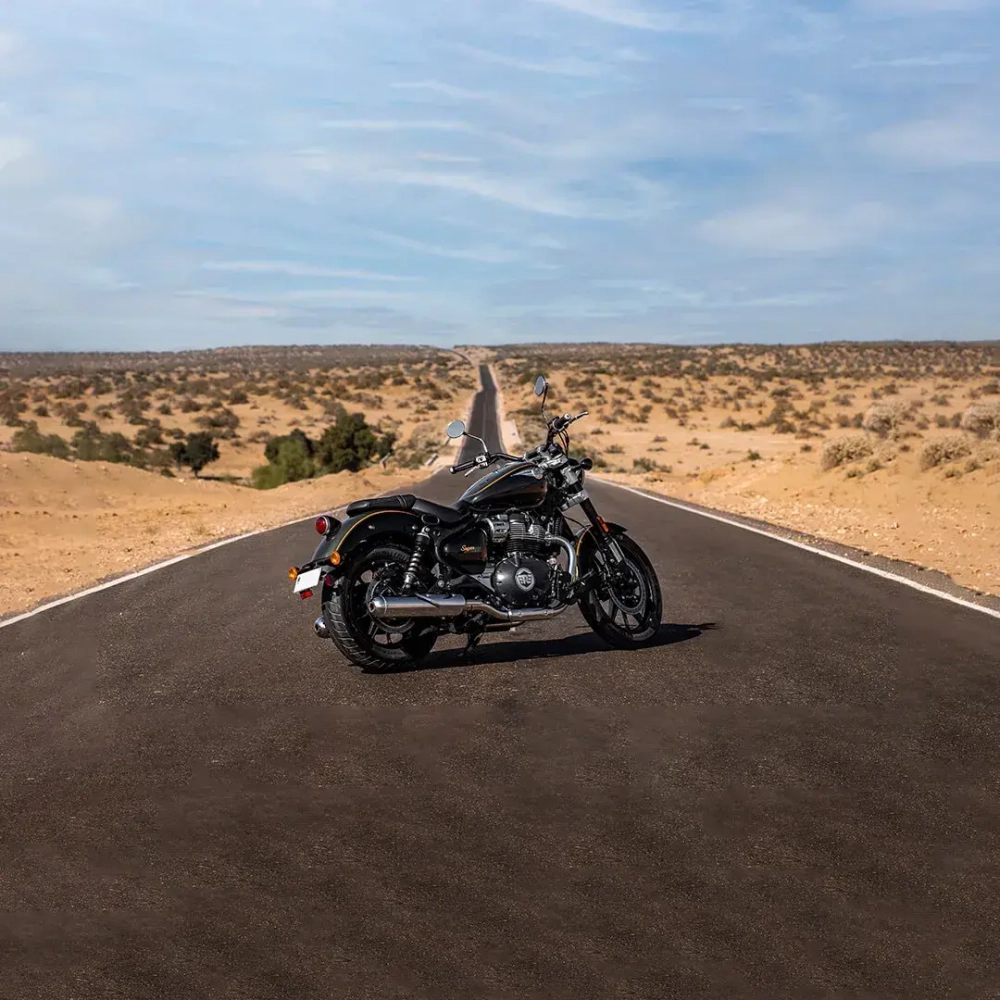 Мотоцикл Royal Enfield Super Meteor 650 Interstellar Green