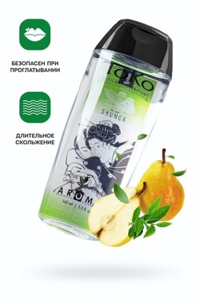 Лубрикант ToKo Aroma груша и зеленый чай 165 мл