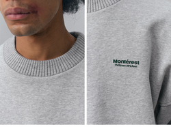 Свитшот Nothomme Monterest Fleece серый