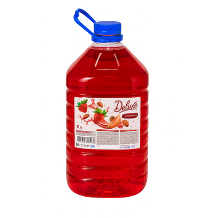 Мыло жидкое Delux Клубника 5 л