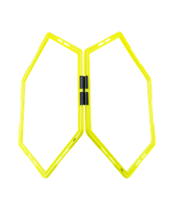 Набор шестиугольных напольных обручей Agility Hoops JA-216, 6 шт.