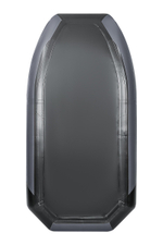 YACHTMAN-300 М (Яхтман) серый-черный (лодка ПВХ с усилением)