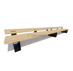 Скамейка «Луч СС-1» (лиственница)