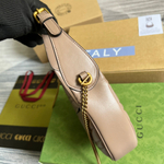 Gucci GG Marmont Half-Moon-Shaped Bag