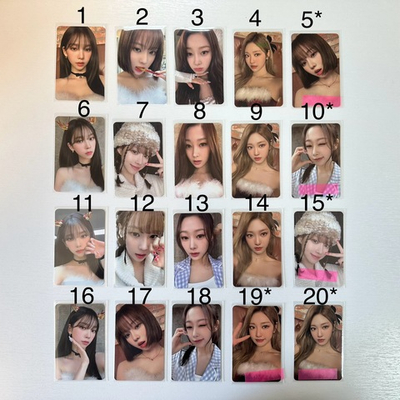 Фотокарты aespa - Pink Christmas