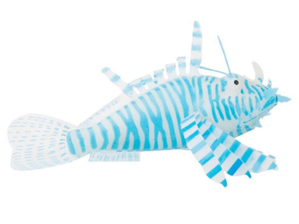 Крылатка силиконовая на присоске синяя