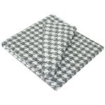 Одеяло х/б байк. детское арт. 57-5ЕТОЖ разм.140*100 серый лапки