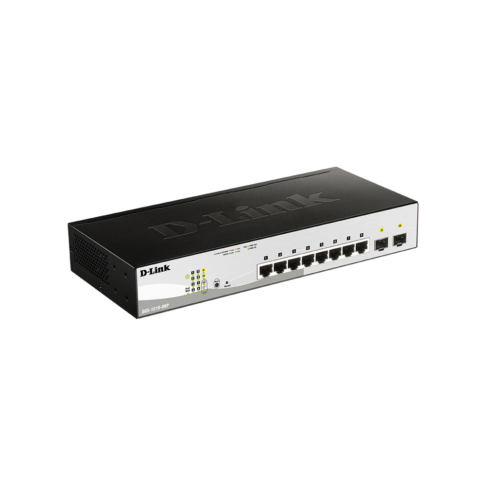 Коммутатор D-Link DGS-1210-08P/G3A
