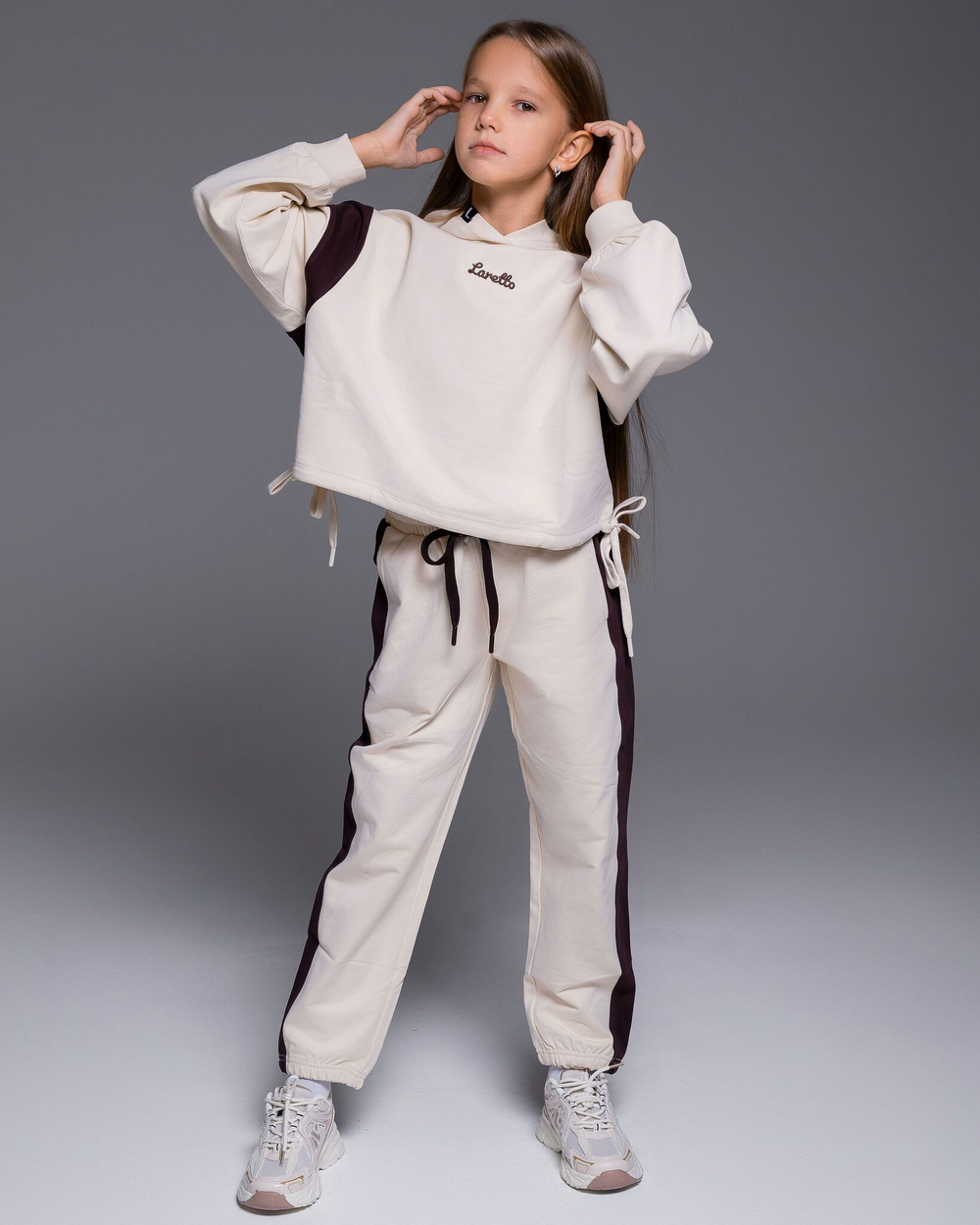 Худи + брюки/Сухая Роза/LRTT-488/00-0031952/134