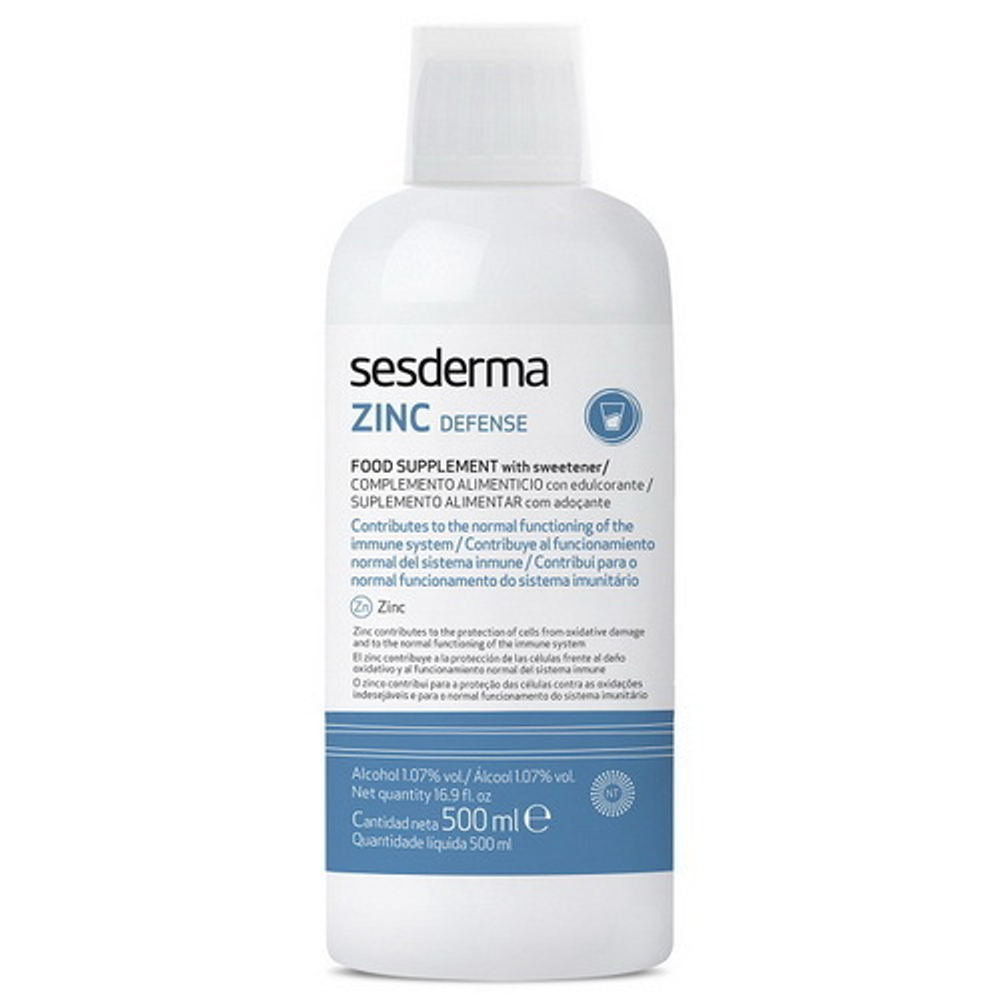 Zinc Defense Sesderma | БАД питьевой к пище "Цинк Дефенс"