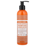 Dr. Bronner's, органический лосьон для рук и тела, апельсин и лаванда, 237 мл (8 жидк. унций)