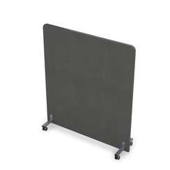 011.МП.1214 Акустическая мобильная перегородка на колесных опорах (1200*377*1400)