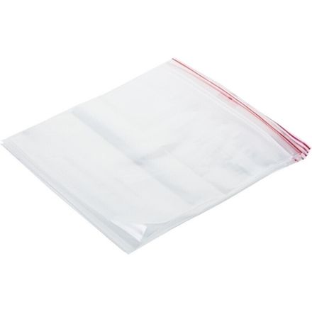 Пакеты Зип Лок 18х18см 35мкм с красной полосой (100/1000шт)