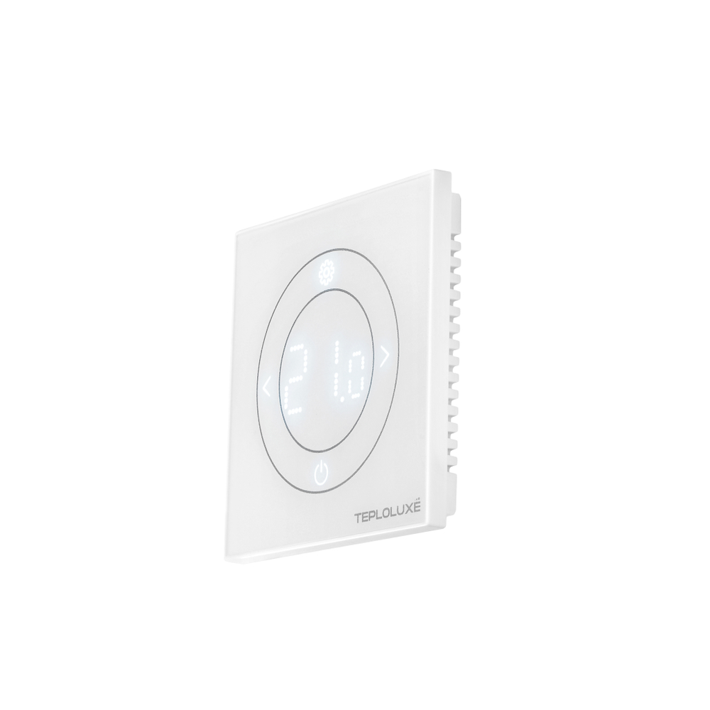Терморегулятор электронный Теплолюкс Solus Zen Wi-Fi белый/белый