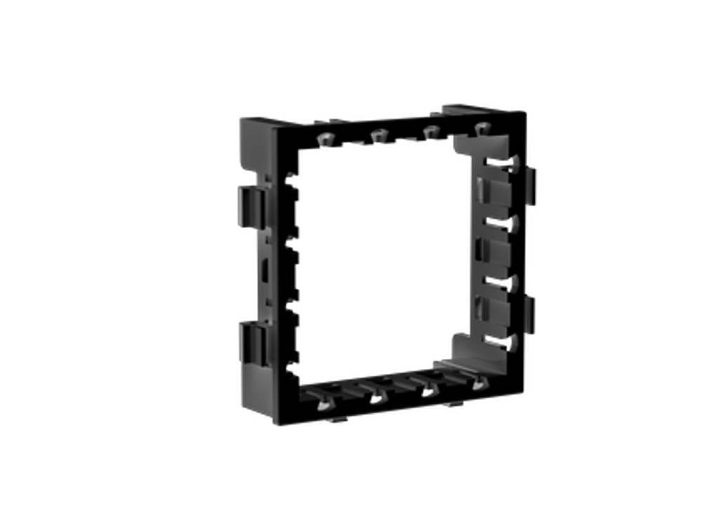 Каркас "Avanti" для "In-liner Front", черный, под 2 модуля