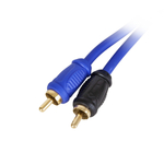 Межблочный кабель Kicx LRCA25 2RCA-2RCA, медно-алюм - 5 м