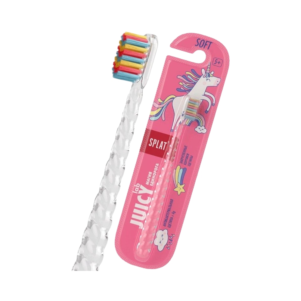 Зубная щетка "Сплат" Единорог розовый