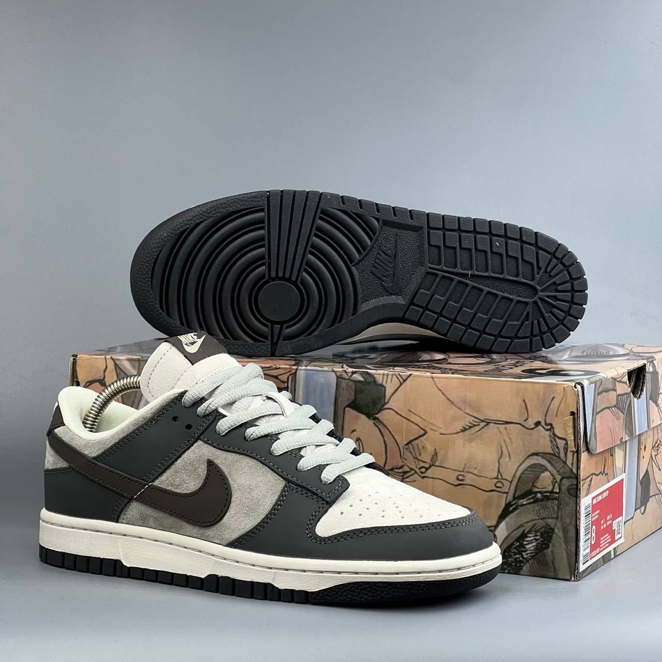 Кроссовки Nike Dunk DarkBrown #242 (черн.)