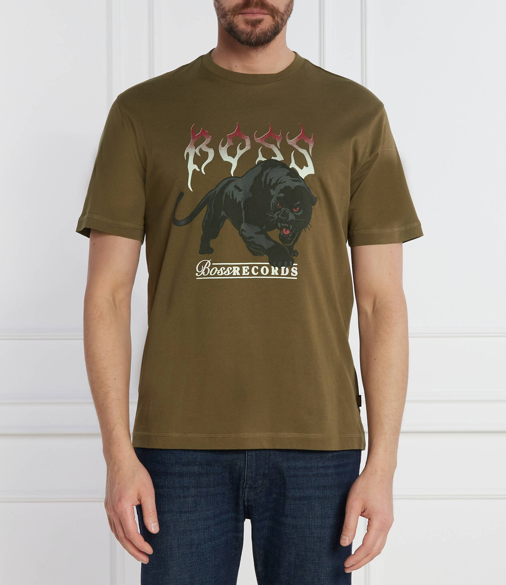 Футболка TeePantera BOSS ORANGE - хаки(50510223)