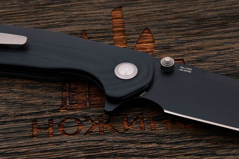 Нож складной CJRB Scoria, клинок 88мм, сталь AR-RPM9, рукоять G10
