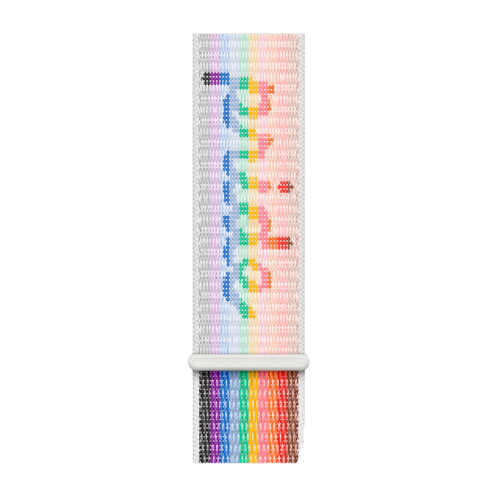 Умные часы Apple Watch SE 3 (2025) GPS, 44mm, Starlight Aluminium Case with Pride Edition Sport Loop