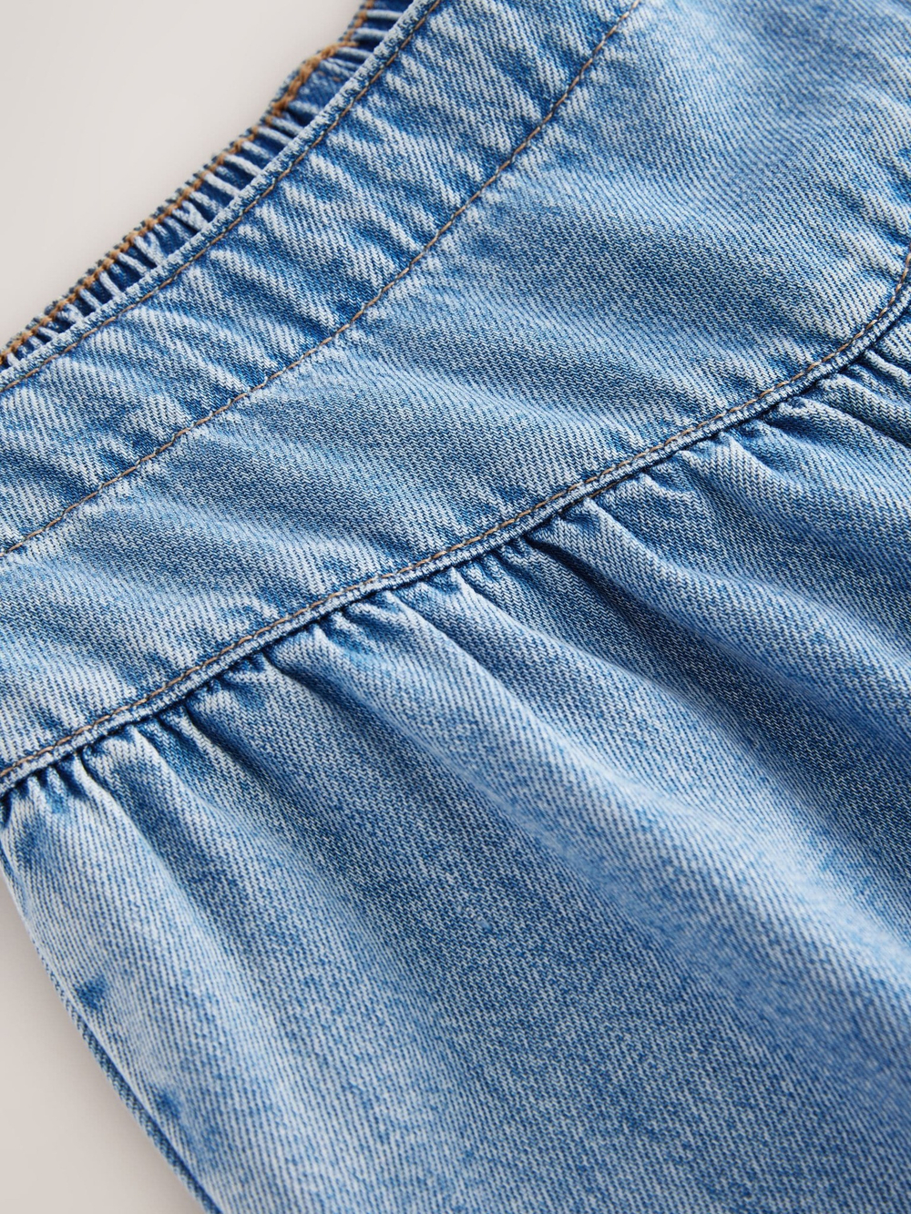 Джинсы широкие для девочки Next E41-667, Синий