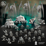 Xenos Armies Necrons Triarch Stalker Ghost Ark Doomsday Ark Ophydian Destroyers Warriors Deathmarks Tomb Blades 1 шт. миниатюра для dnd, днд, pathfinder, фентези, Настольная игра, НРИ, Варгейм, РПГ
