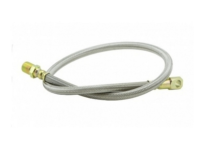 Шланг тормозной армированный "redBTR" в металлической оплетке 3302-3506025-20 (730мм, лифт +100мм)