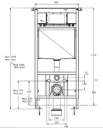 Инсталляция+унитаз Grado AZ-8010-1000+AZ-0046N    89558