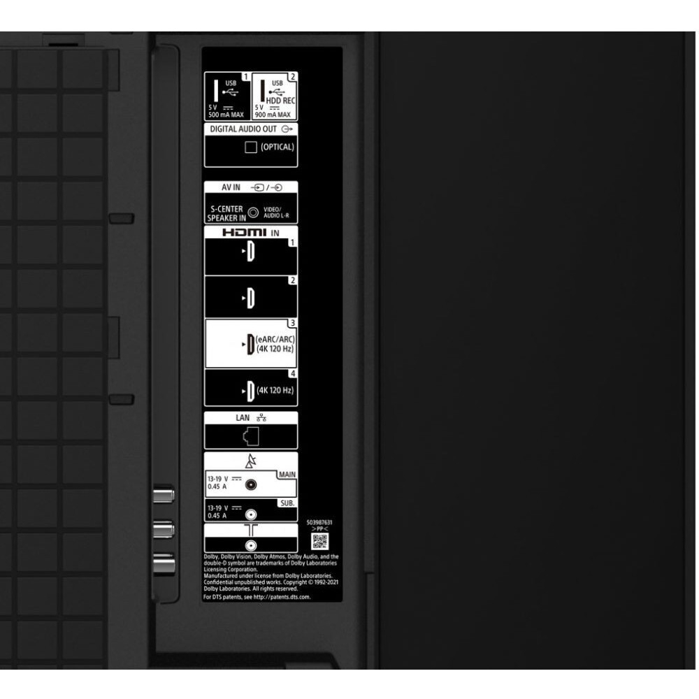 ТВ Sony 55" XR-55A84K OLED