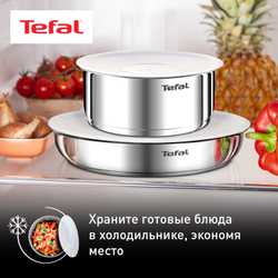 Набор посуды со съемной ручкой 13 предметов Tefal Ingenio Emotion L896SD04