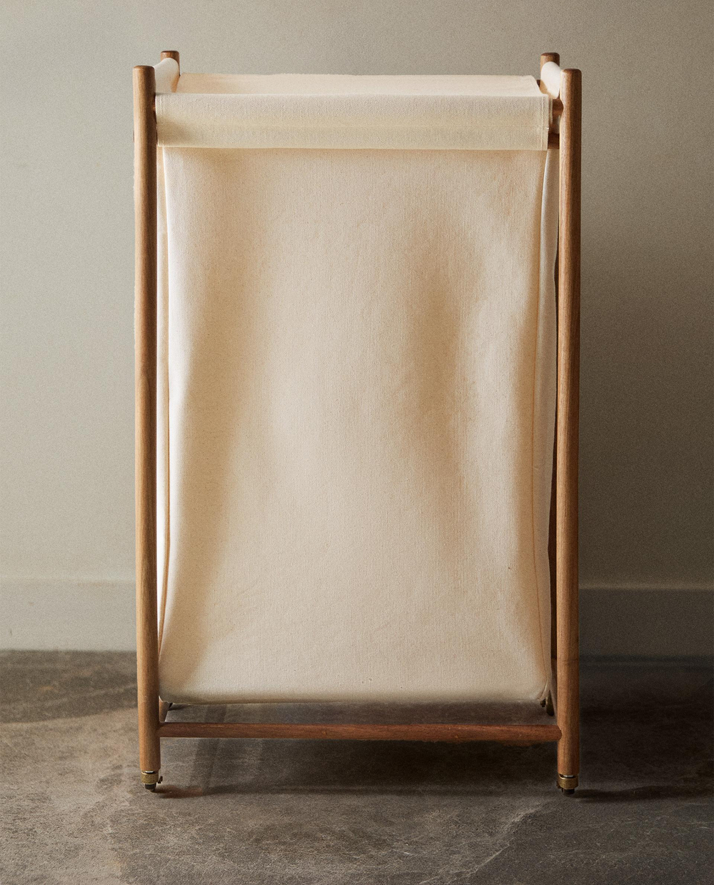 Zara Home Корзина из дерева, цвет коричневый, 72 см