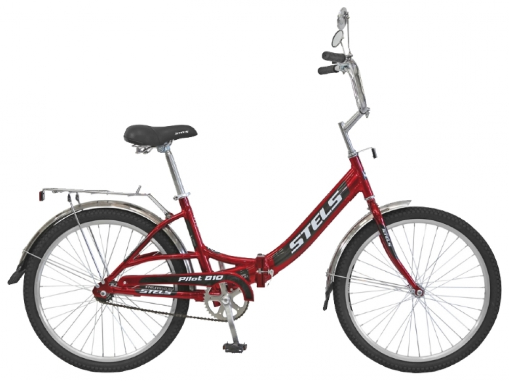 Велосипед cкладной STELS Pilot 810 (LU082112, 19", Z010, красный)