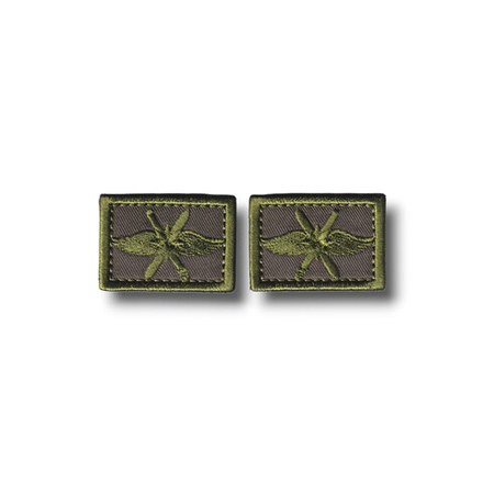 Эмблемы ( Нашивка Знак ) Петличные ( Петлицы ) ВКС Полевые Оливковые