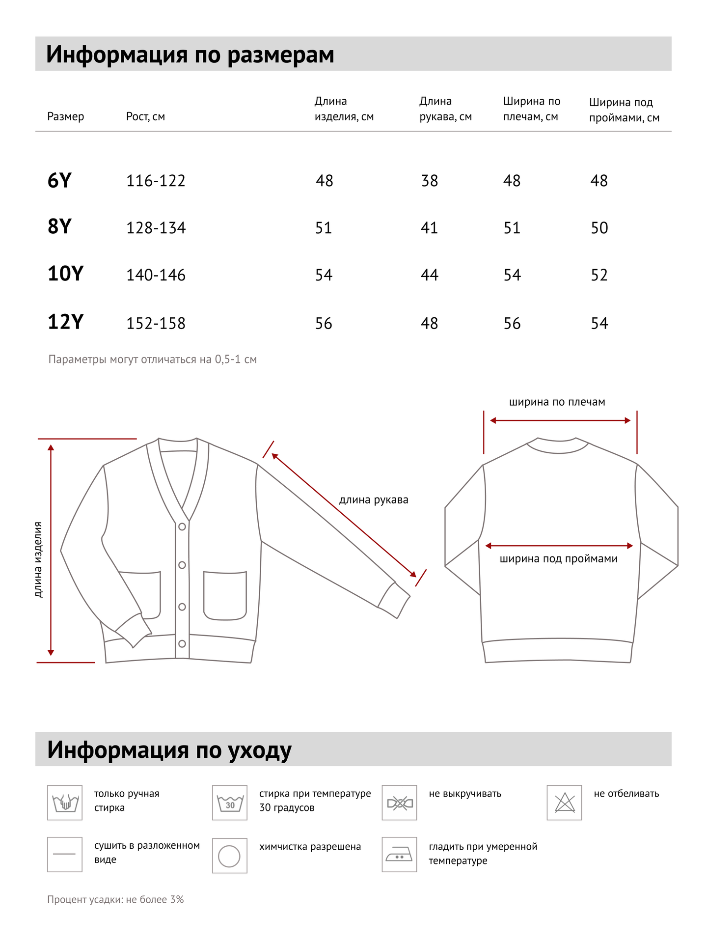 Детский кардиган "Гав-гав!"
