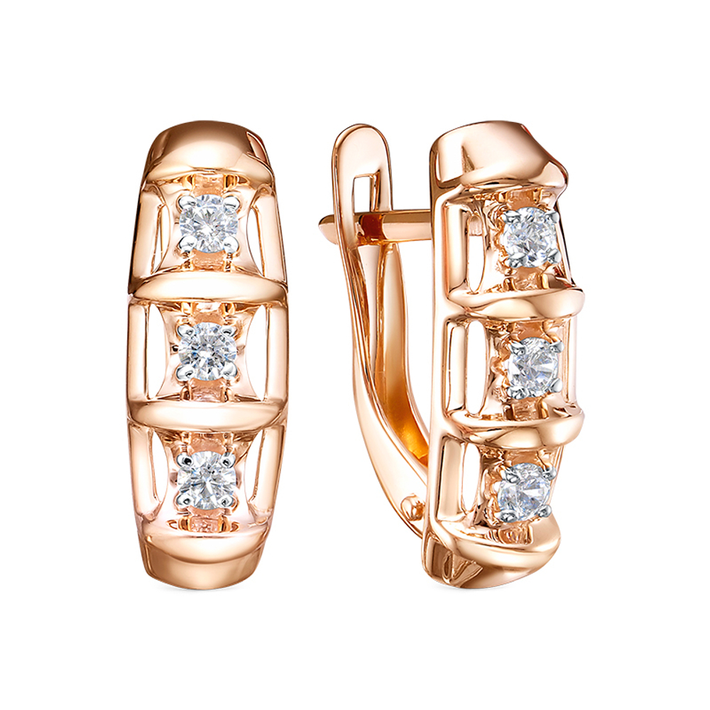 Серьги из золота 585 пробы