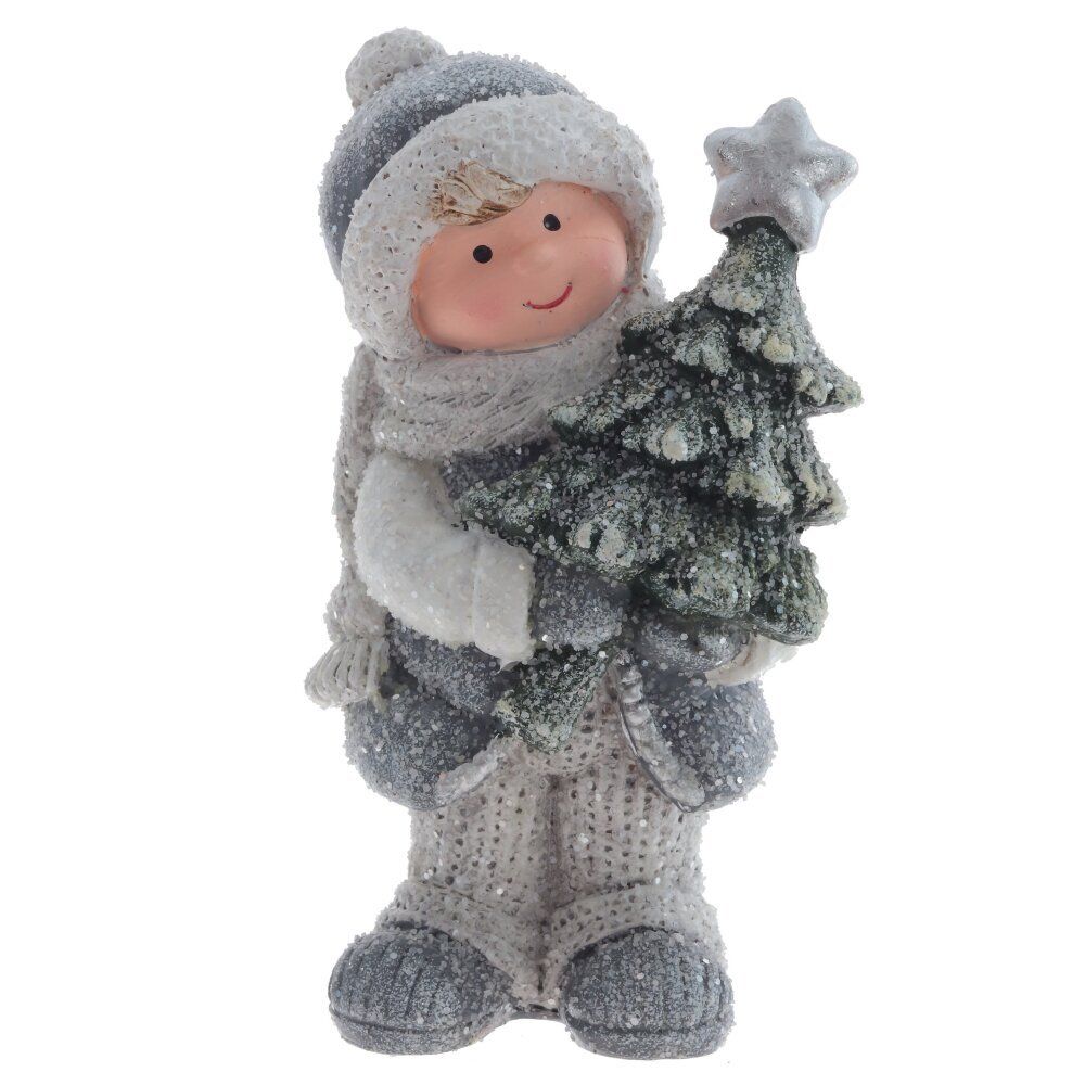 GAEM Фигурка декоративная "Мальчик/Девочка", L8 W6 H14,5 см, 2в.