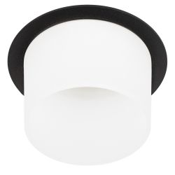 Светильник встраиваемый декоративный ЭРА DK106 BK под лампу MR16 GU5.3 черный