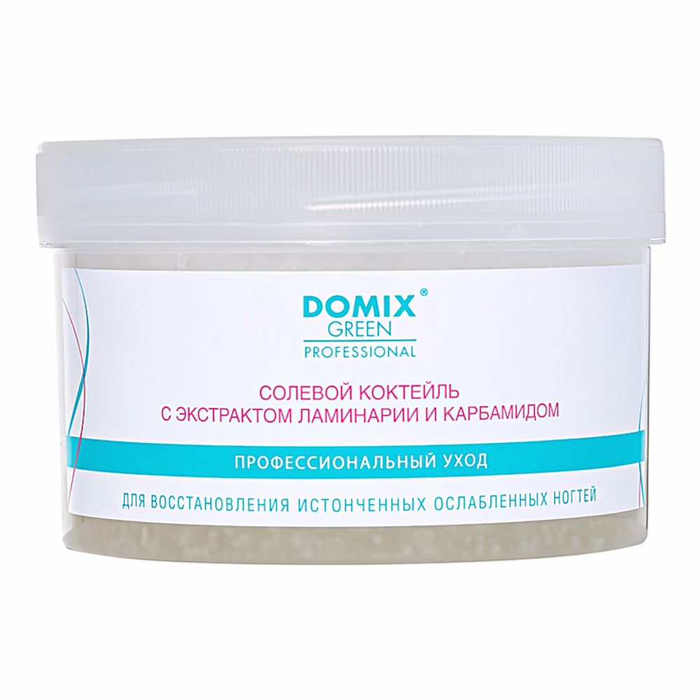 Солевой коктейль для восстановления истонченных ногтей Domix, 600 г