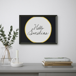 IKEA BILD  (ИКЕА БИЛД)  -  Плакат, Hello, 40x30 см