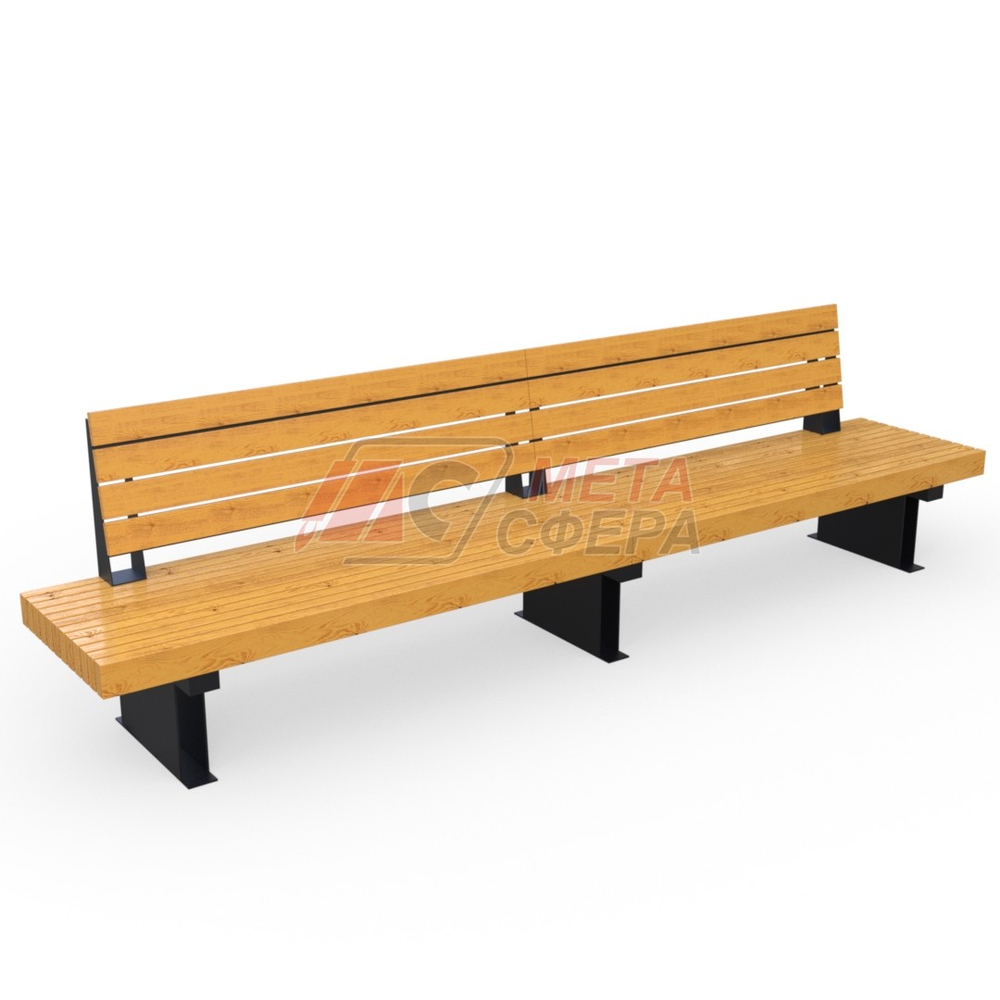 Скамейка Rail Road 03 продольная