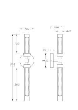 Бра Maytoni Stelo MOD116WL-L7B3K