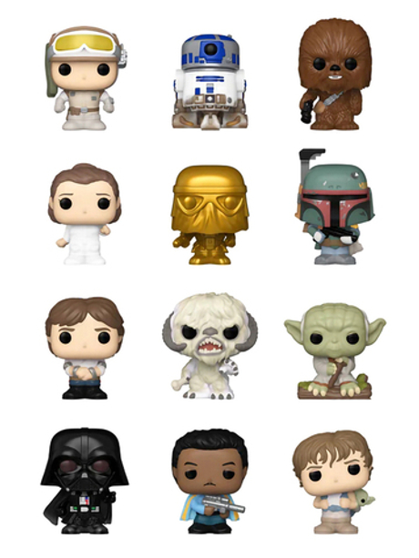 Фигурка Funko Bitty POP! Star Wars S2 Mystery 1 штука в ассортименте (из12) 83674