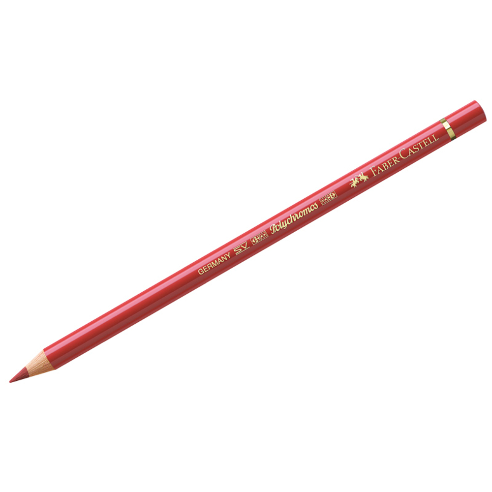Карандаш художественный Faber-Castell "Polychromos", цвет 191 помпейский красный 110191