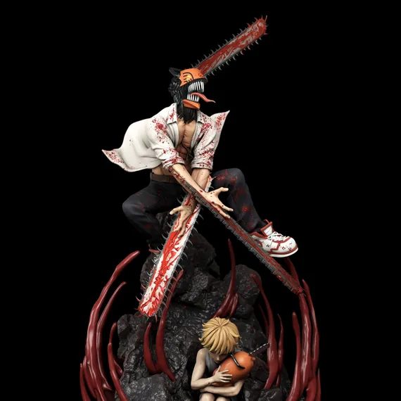 Denji x Pochita - Chainsaw Man