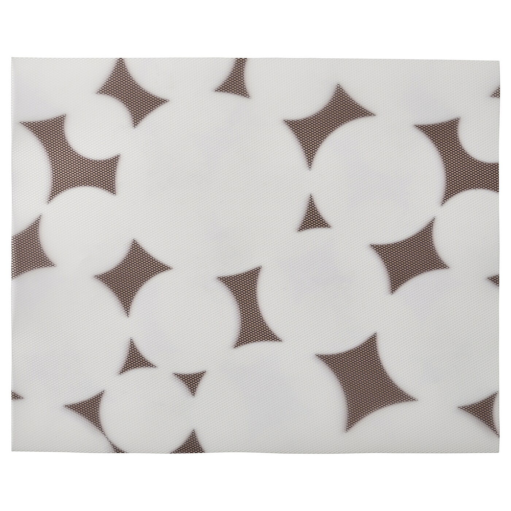 IKEA VÅRKLYNNE  (ИКЕА ВÅРКЛЙННЕ)  -  Коврик, черный/белый дизайн, 36x29 см
